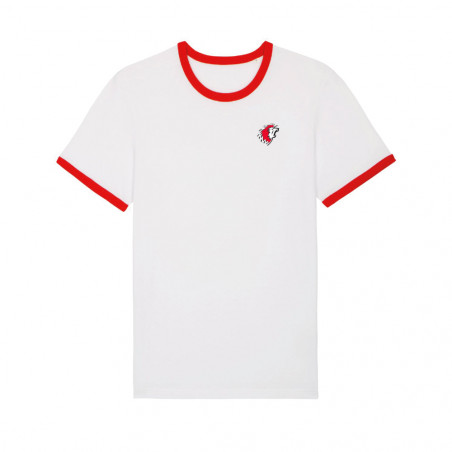 T-shirt blanc Red Line 22