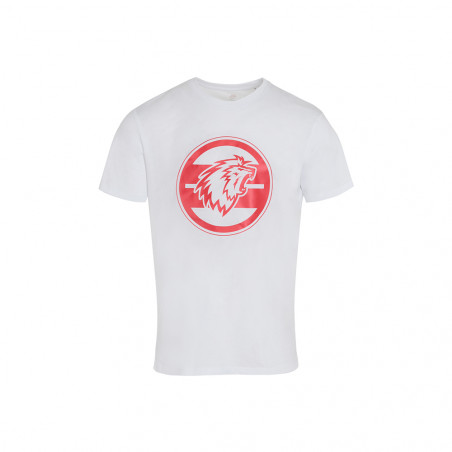 T-shirt Unisexe Red Line Blanc