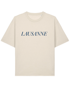 Lausanne 1922 T-shirt unisexe relaxed fit natural raw