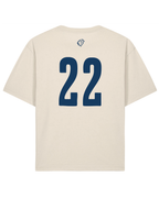 Lausanne 1922 T-shirt unisexe relaxed fit natural raw