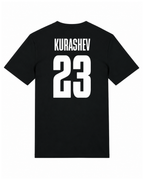 KURASHEV T-shirt unisexe noir