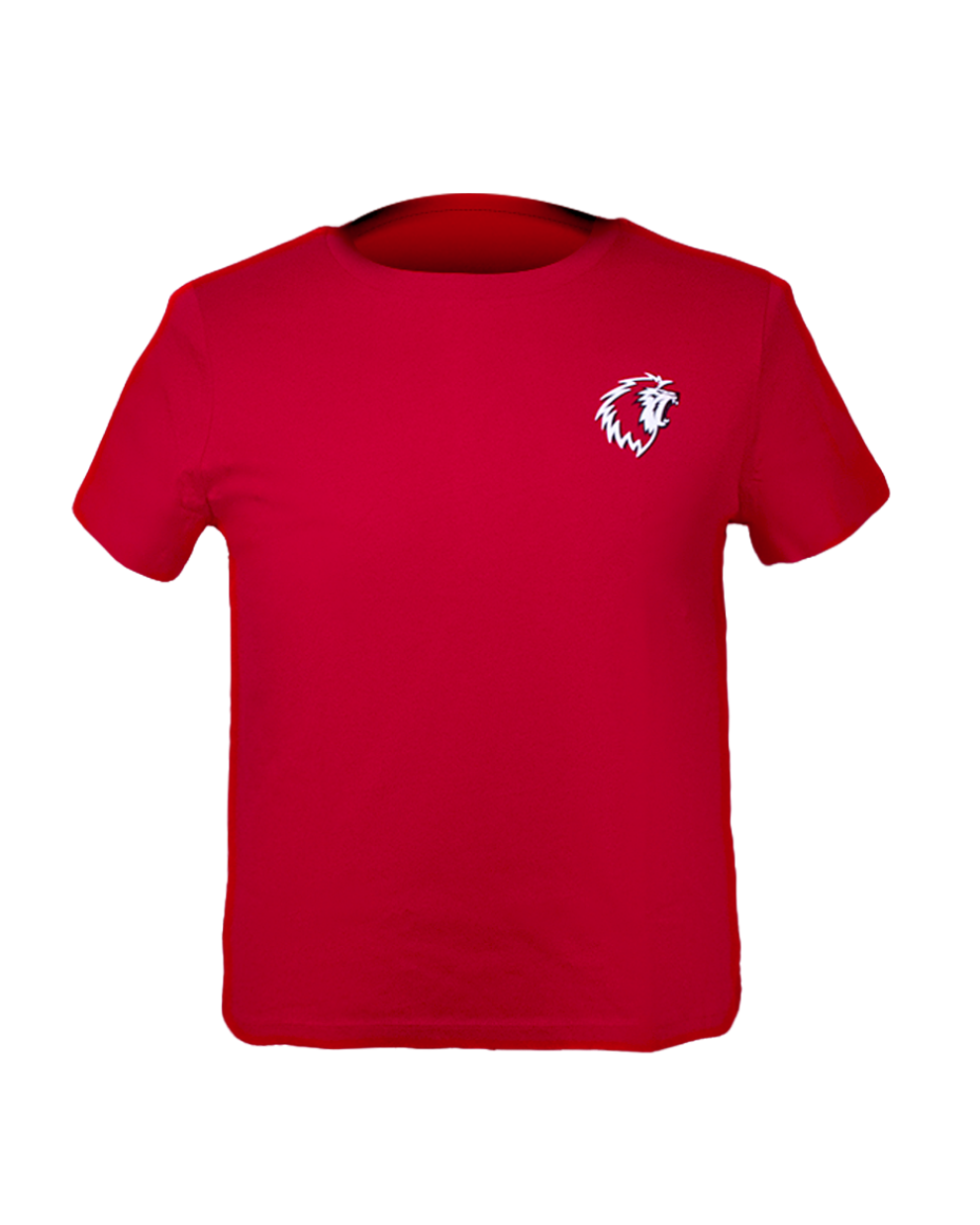 Petit lion t-shirt femme rouge