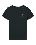 Petit lion t-shirt femme noir