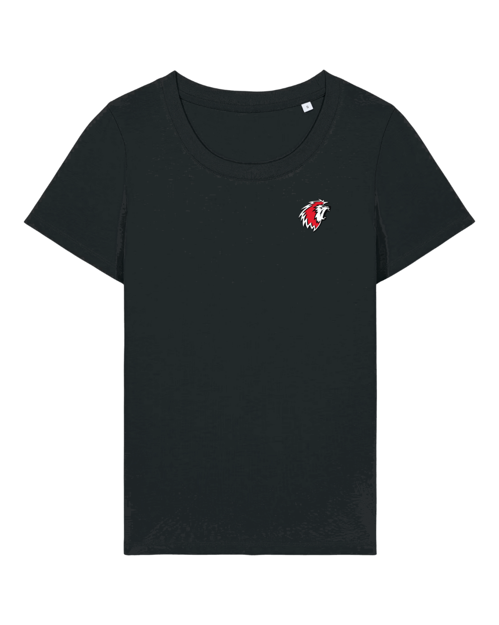 Petit lion t-shirt femme noir