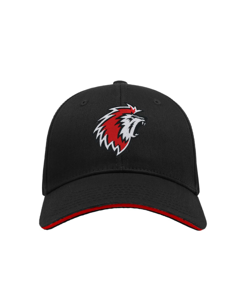 Petit lion casquette noir adulte