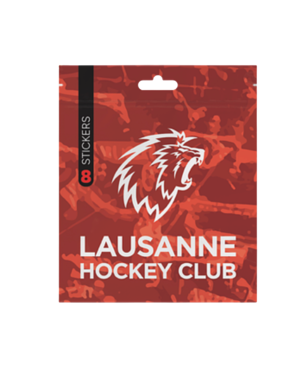 Rouge x Blanc Pochette de stickers