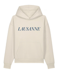 Lausanne 1922 Hoodie unisexe relaxed natural raw