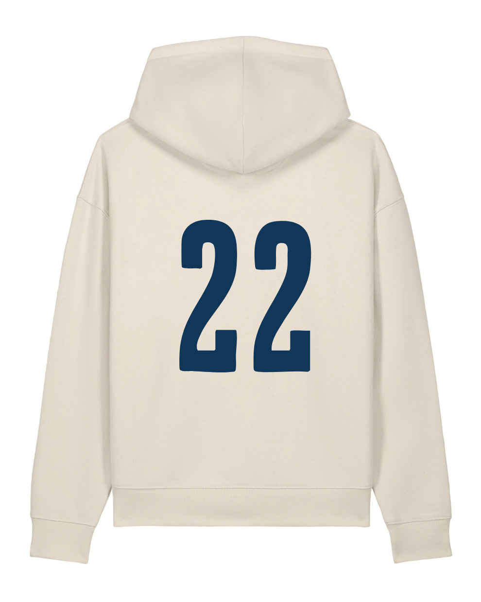 Lausanne 1922 Hoodie unisexe relaxed natural raw