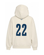 Lausanne 1922 Hoodie unisexe relaxed natural raw