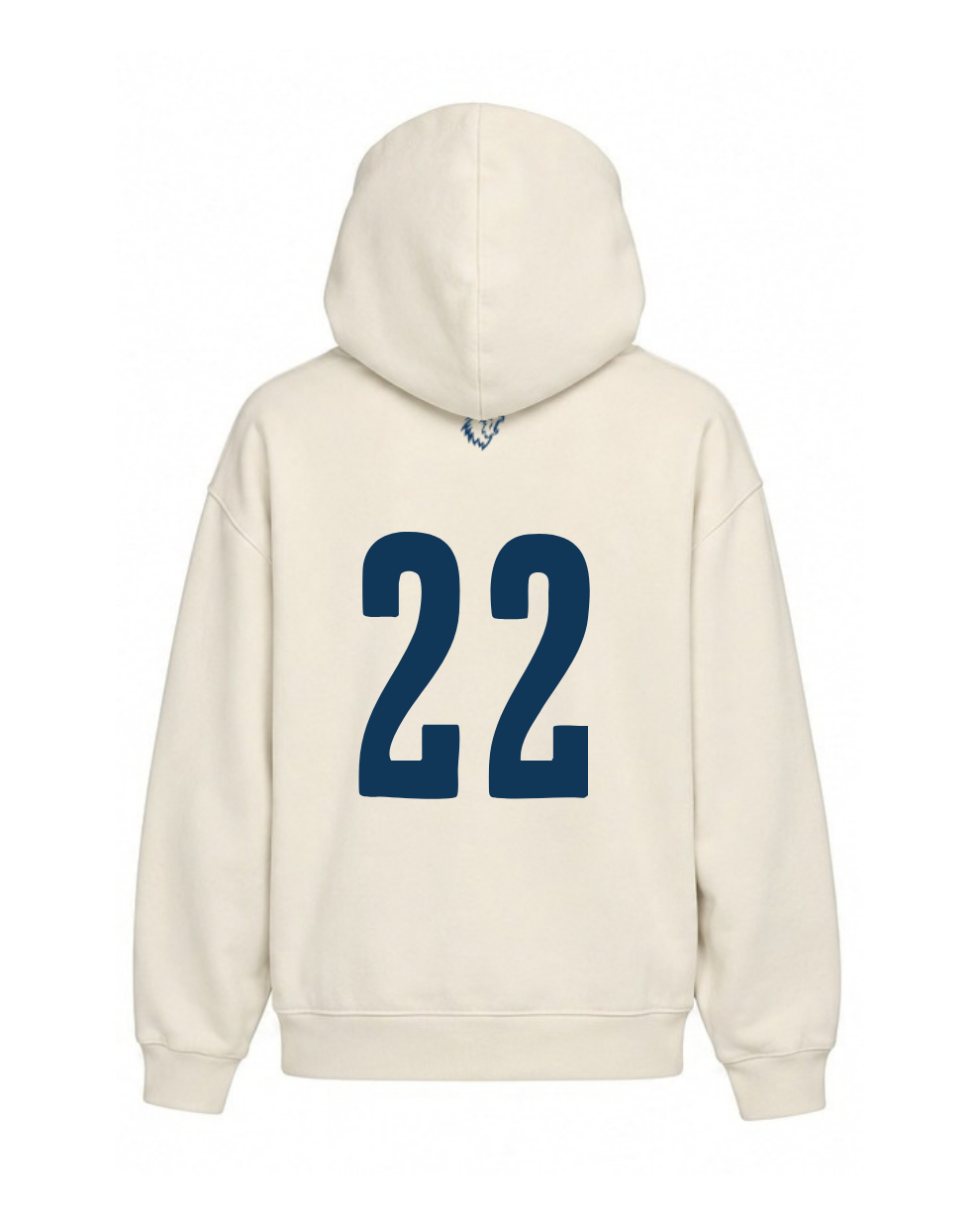 Lausanne 1922 Hoodie unisexe relaxed natural raw