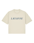 Lausanne 1922 T-shirt femme relaxed natural raw