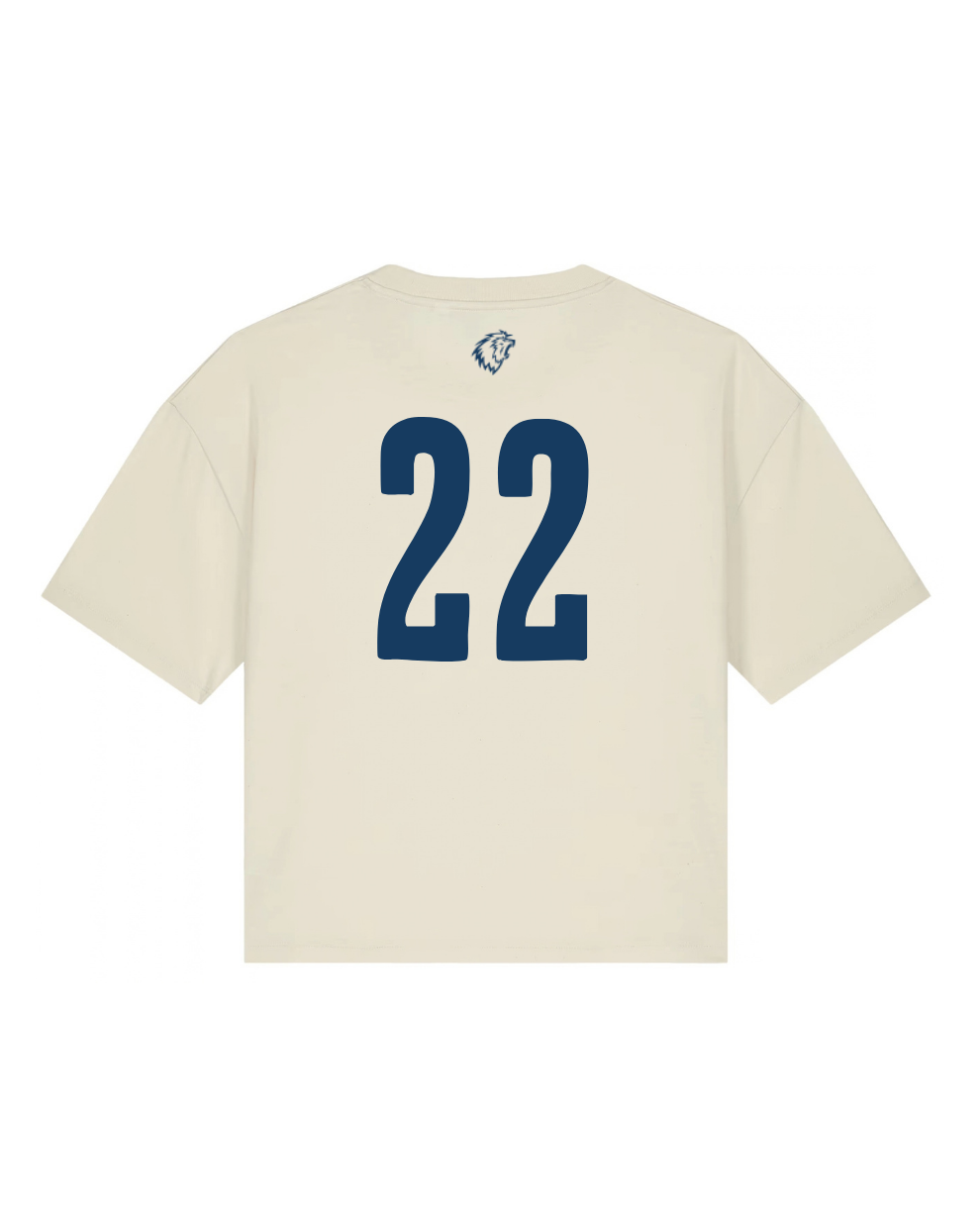 Lausanne 1922 T-shirt femme relaxed natural raw