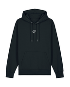 Lausanne Essential Hoodie unisexe noir