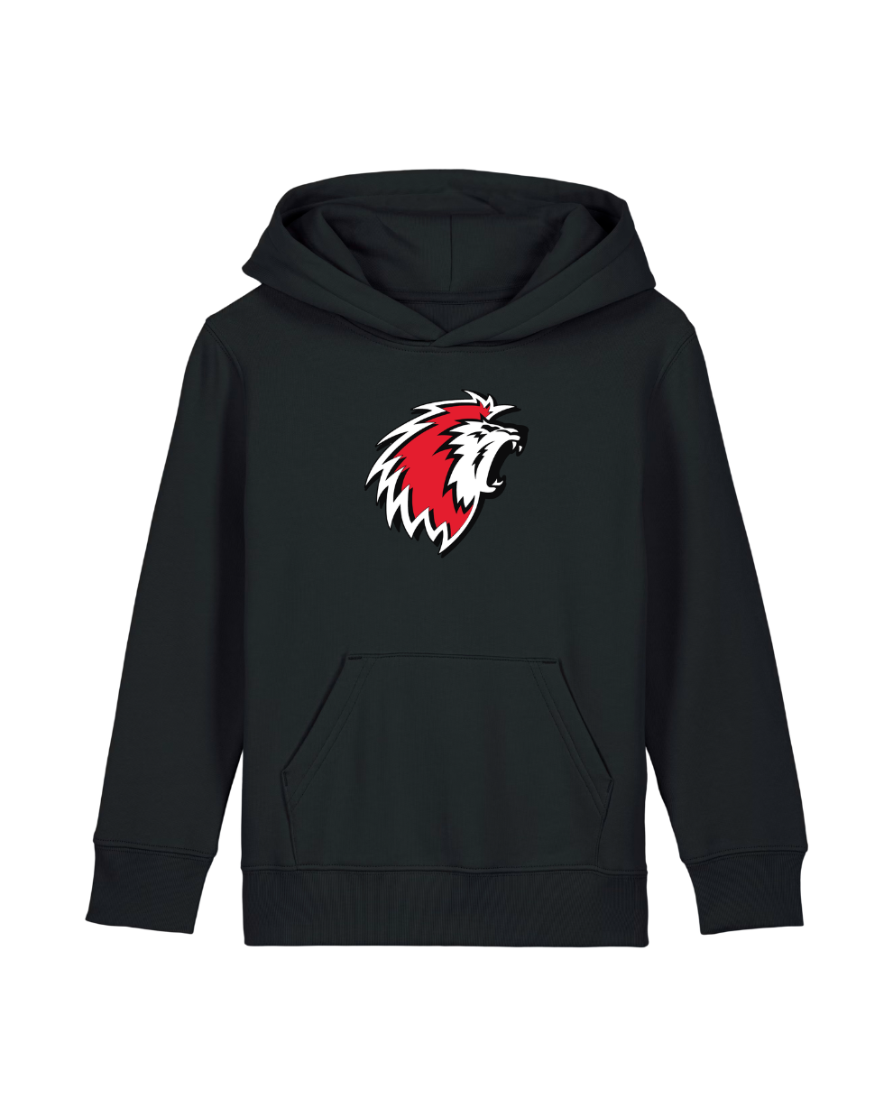 Grand Lion Hoodie enfant noir