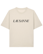 Lausanne 1922 T-shirt unisexe relaxed fit natural raw