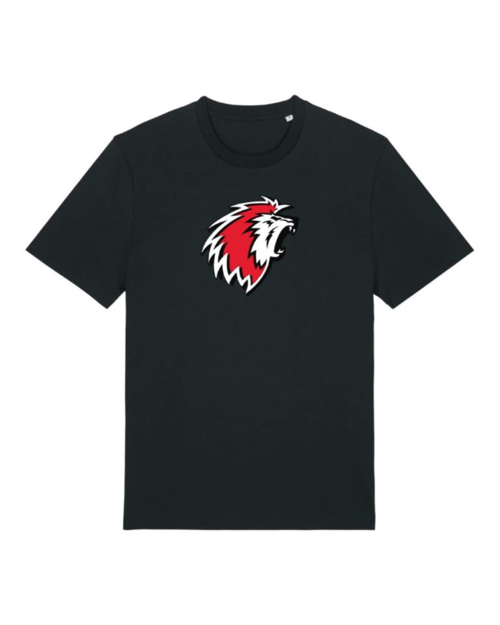 Grand Lion T-shirt unisexe noir