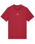 Lausanne Essential T-shirt unisexe rouge