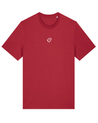 Lausanne Essential T-shirt unisexe rouge