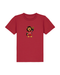 Leo T-shirt enfant unisexe rouge