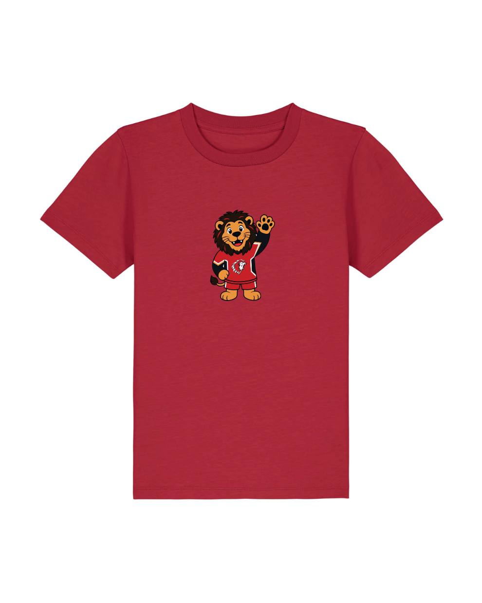 Leo T-shirt enfant unisexe rouge