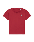 Petit Lion T-shirt bébé unisexe rouge