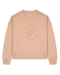 Cercle LHC Sweat iconic femme fraiche pêche