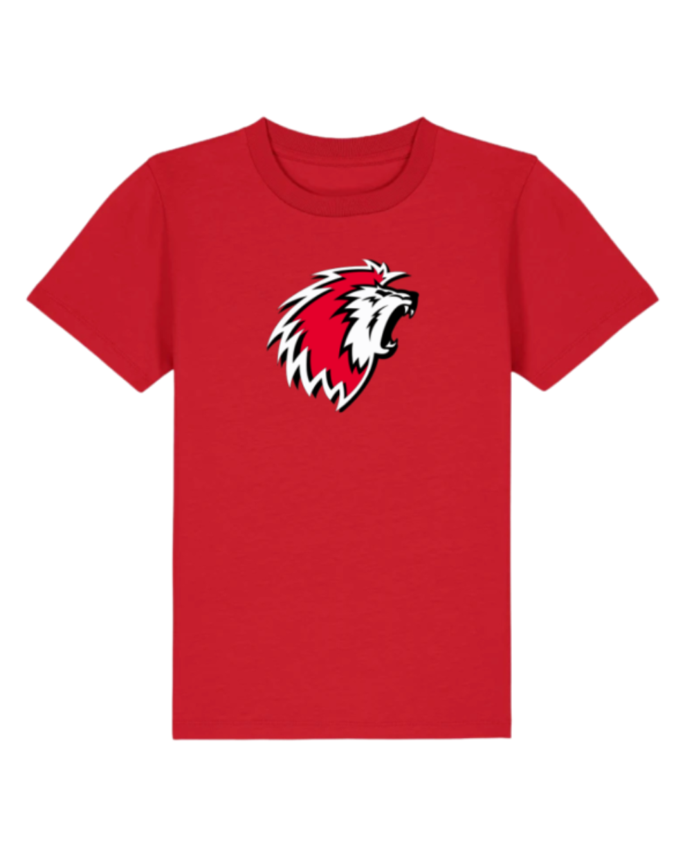 Grand Lion T-shirt enfant rouge