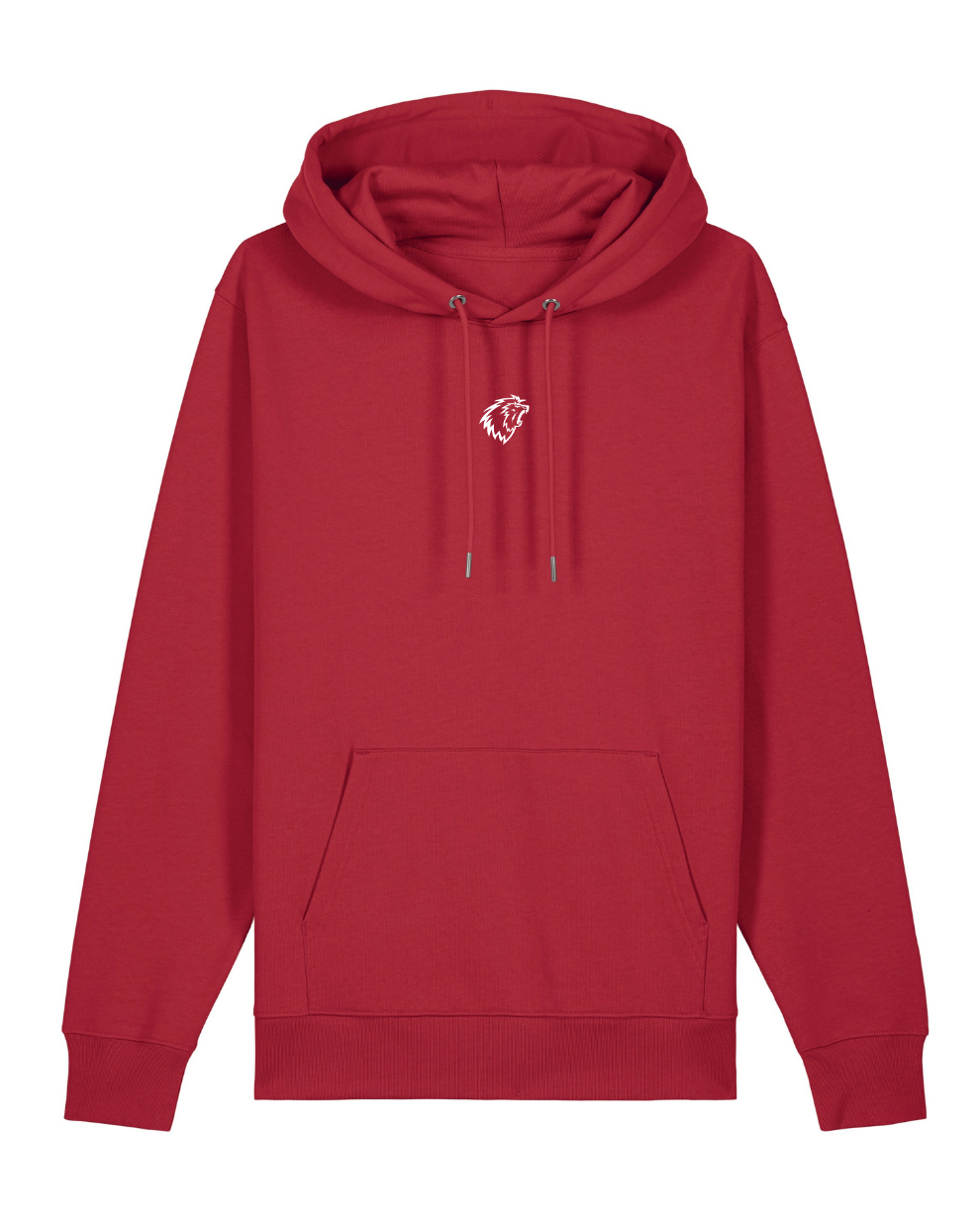 Lausanne Essential Hoodie unisexe rouge
