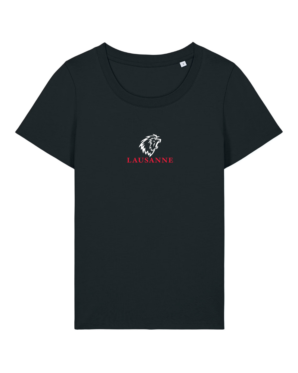 Signature Lausanne T-shirt femme noir
