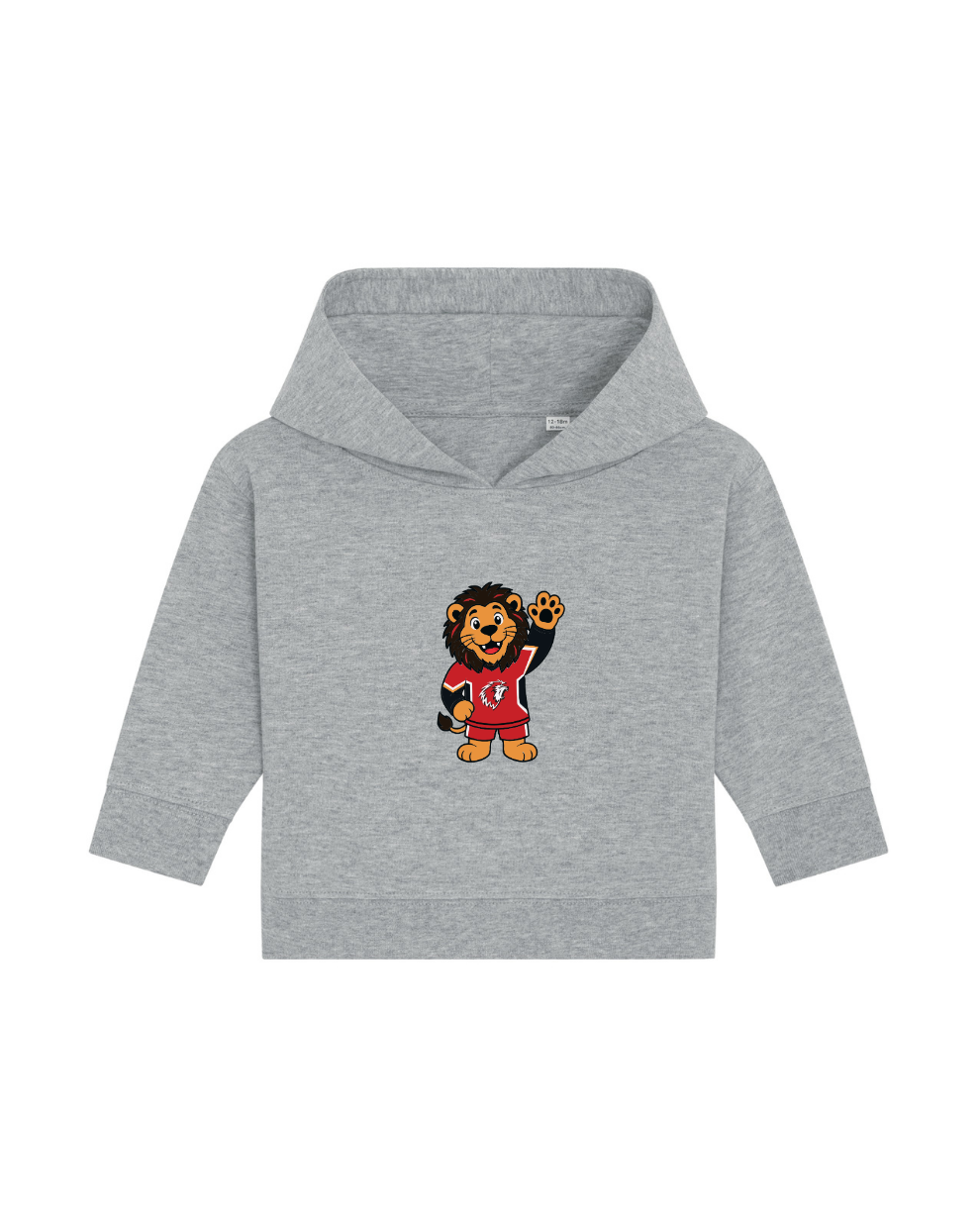 Leo Hoodie bébé gris chiné