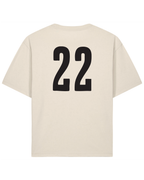 Lausanne 1922 T-shirt unisexe relaxed fit natural raw