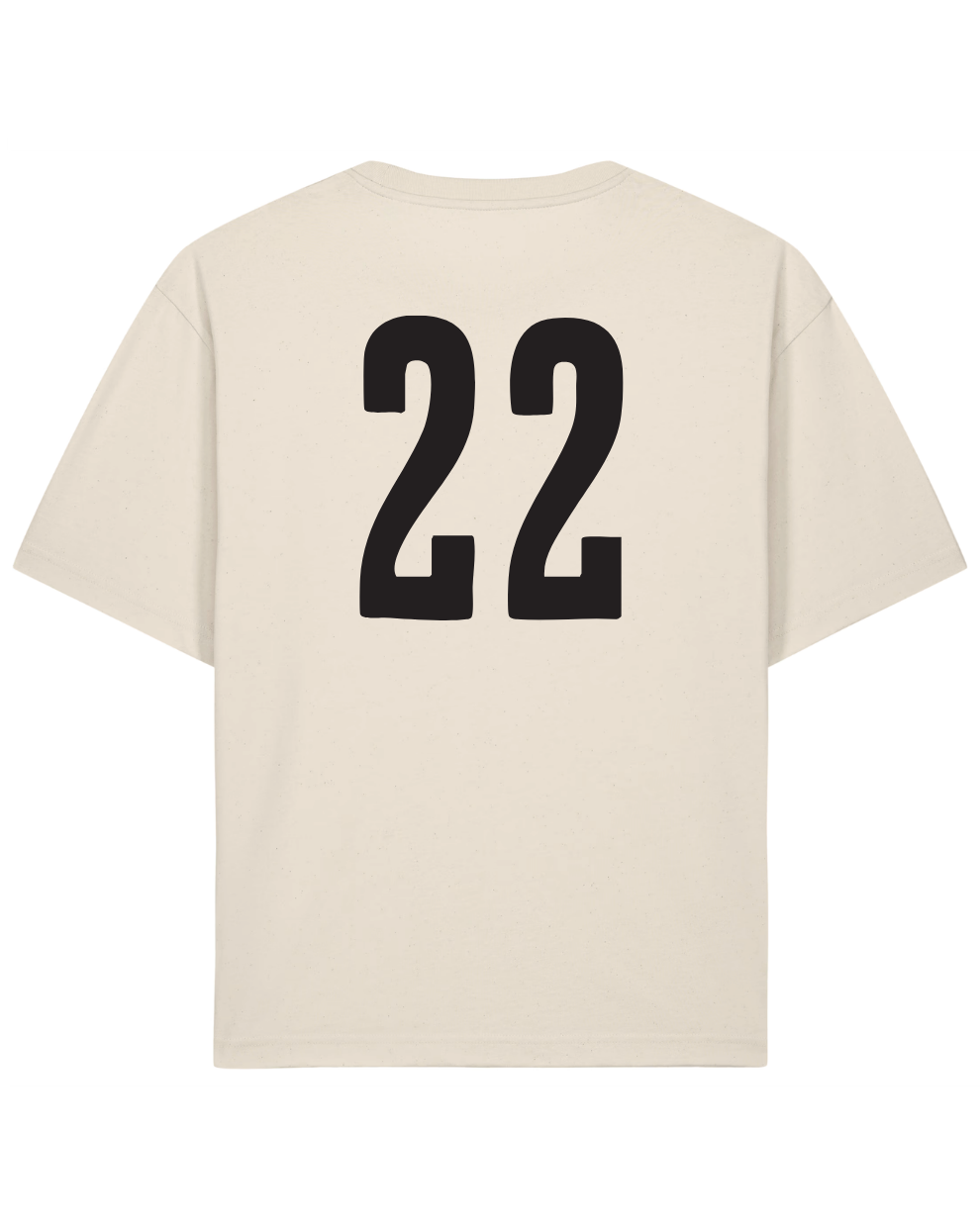 Lausanne 1922 T-shirt unisexe relaxed fit natural raw