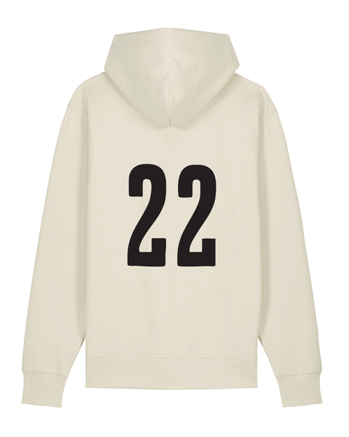Lausanne 1922 Hoodie unisexe natural raw