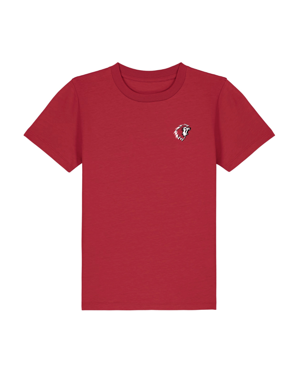 Petit Lion T-shirt enfant unisexe rouge