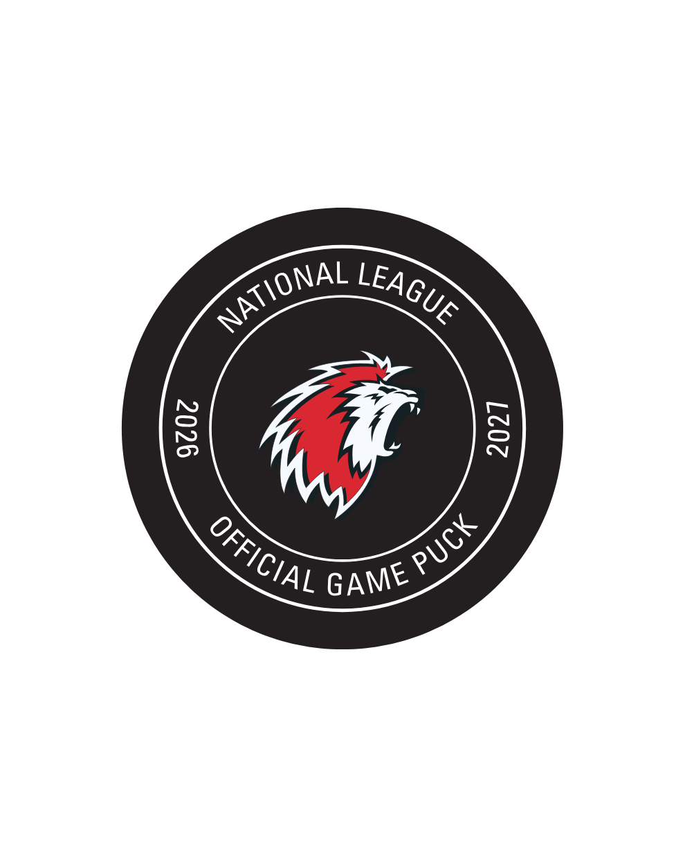 Rouge x Blanc Puck officiel 2026/2027