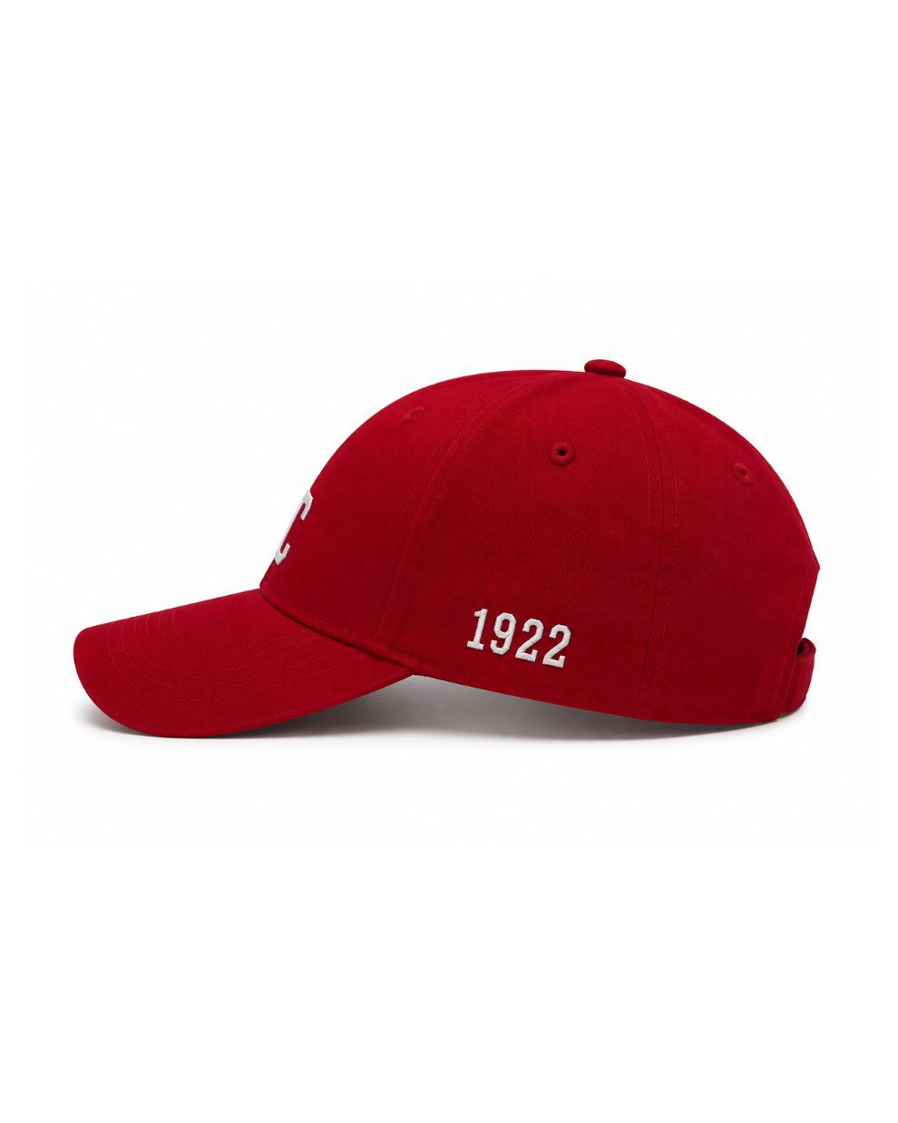 Rouge x Blanc Casquette LHC rouge
