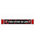 Écharpe fier d'être un lion noir