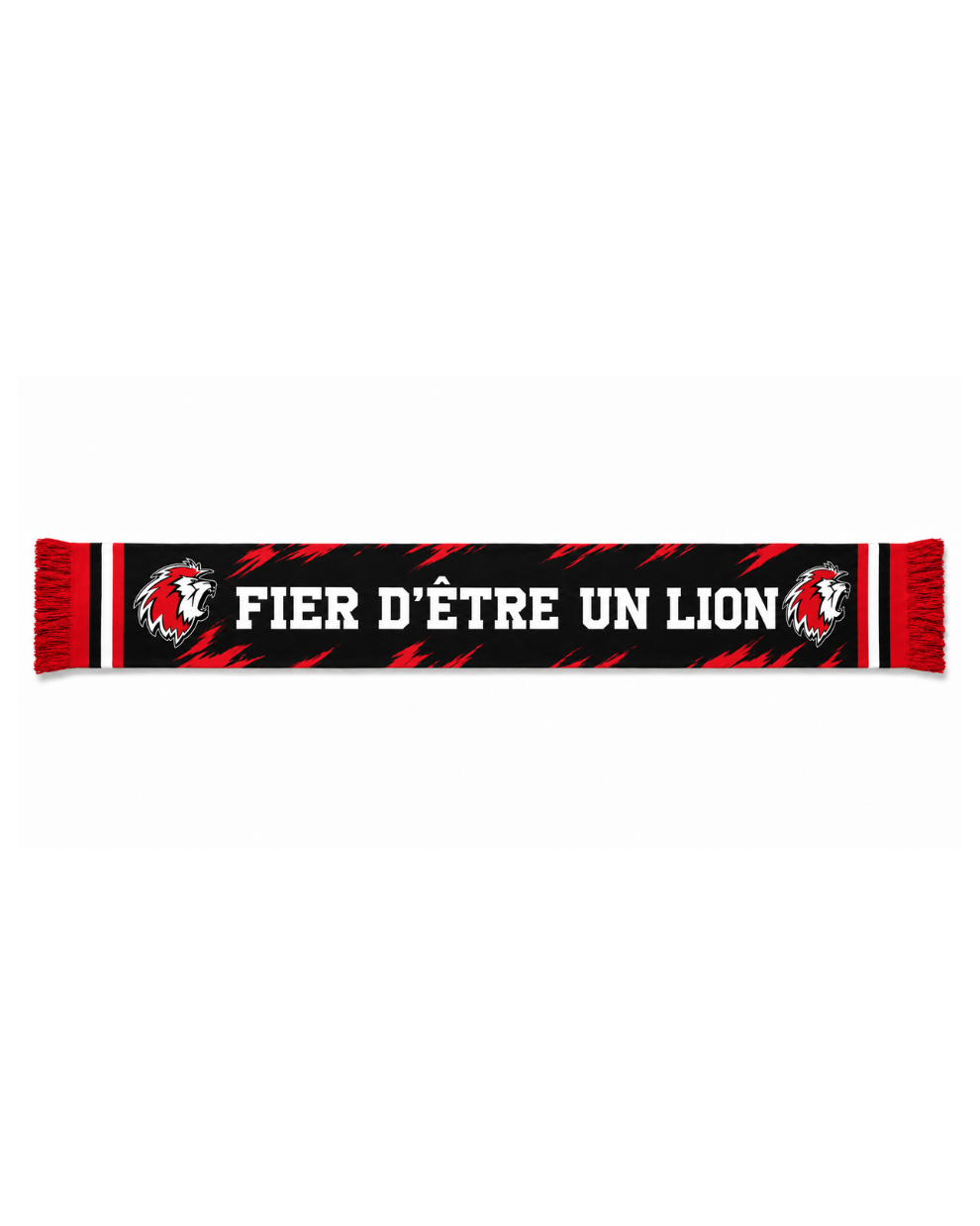 Écharpe fier d'être un lion noir
