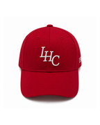 Rouge x Blanc Casquette LHC rouge
