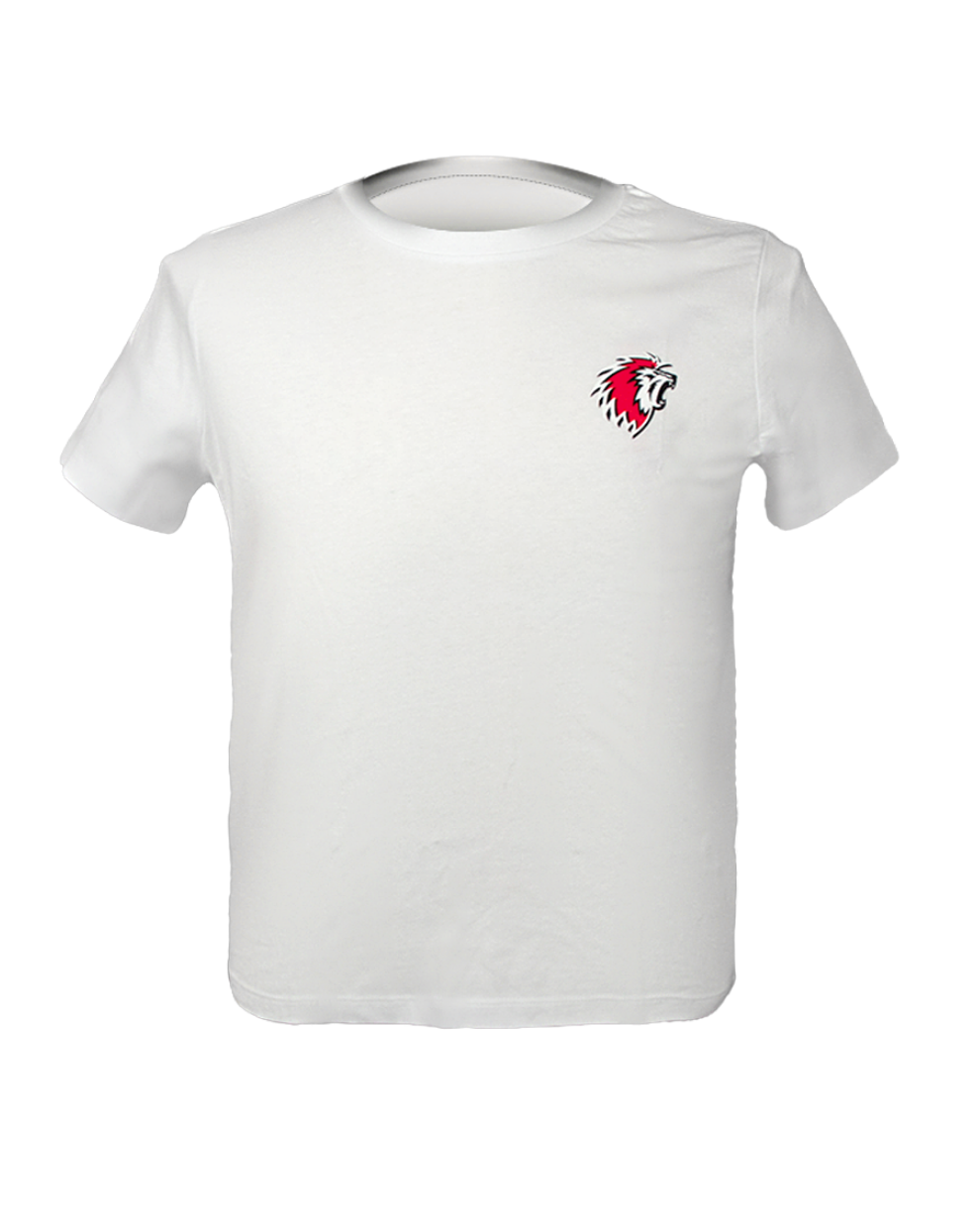 Petit lion t-shirt femme blanc